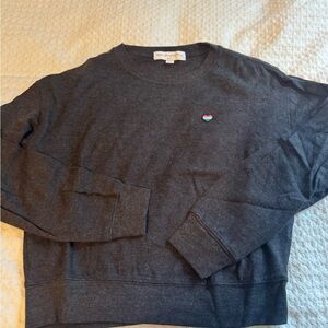 Spiritual Gangster Amour - Charcoal Gray Crew Neck Sweater